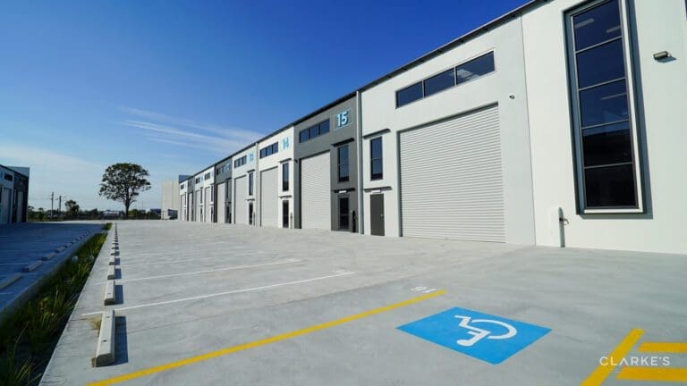 Tilt panel commercial construction project South east Queensland. Clarkes design and construct are local industrial and commercial builders on the Gold Coast.